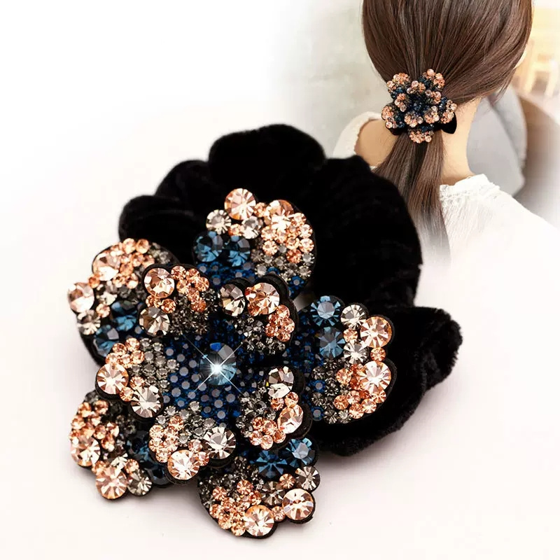 Women Rhinestone Scrunchies Ve - đánh giá và giá Velvet Jewelry Box