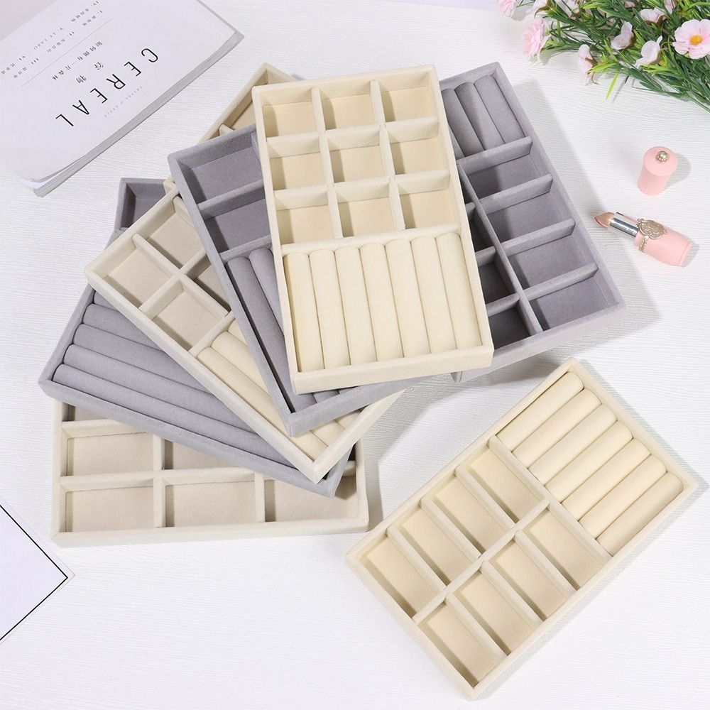 Drawer Box Stackable Velvet Je - đánh giá và giá Velvet Jewelry Box