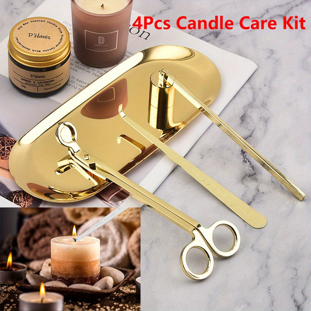 4pcs/set Luxury Candle Care Ki - đánh giá và giá Quiet Luxury Lifestyle