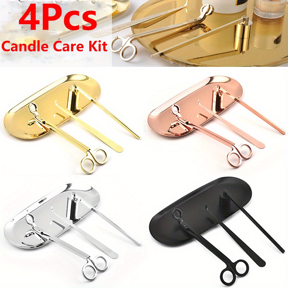 4pcs/set Luxury Candle Care Ki - đánh giá và giá Quiet Luxury Lifestyle