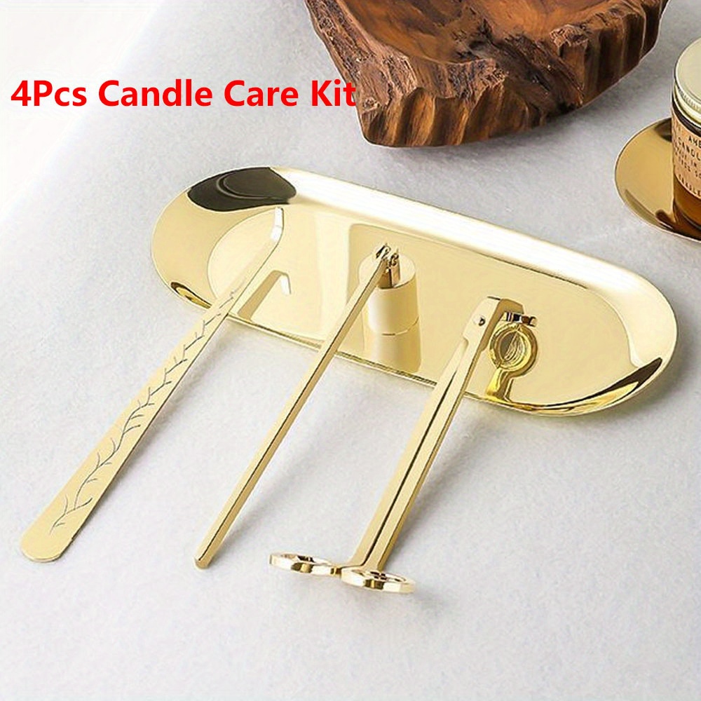 4pcs/set Luxury Candle Care Ki - đánh giá và giá Quiet Luxury Lifestyle