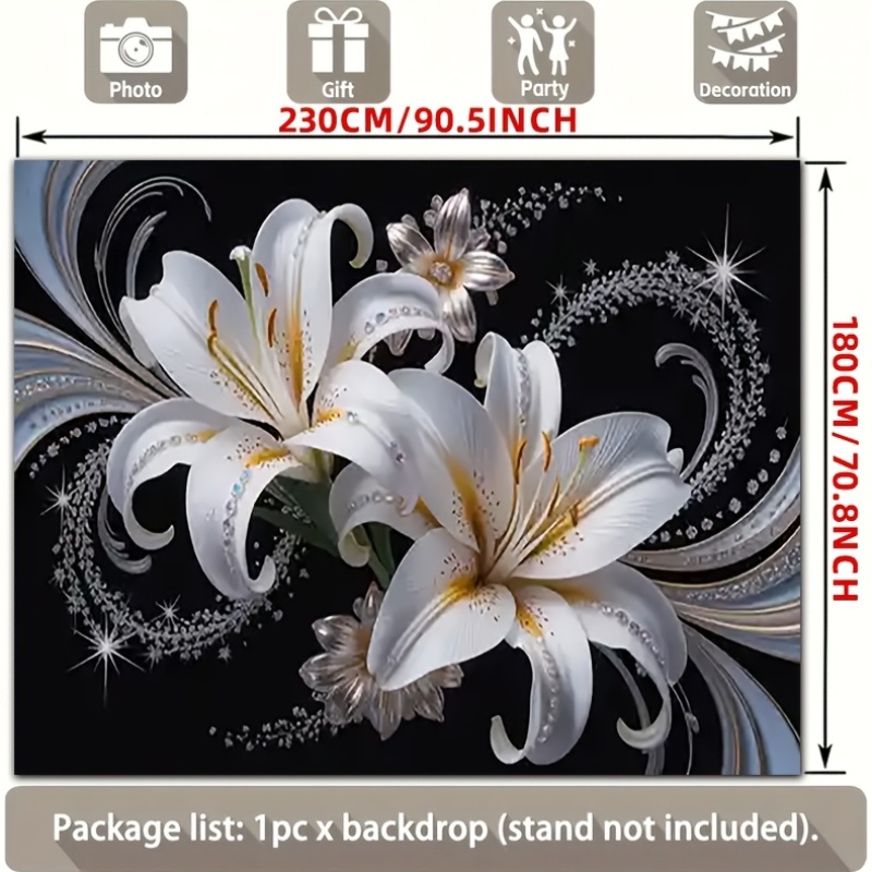 Luxurious White Lilies Floral  - đánh giá và giá Quiet Luxury Lifestyle