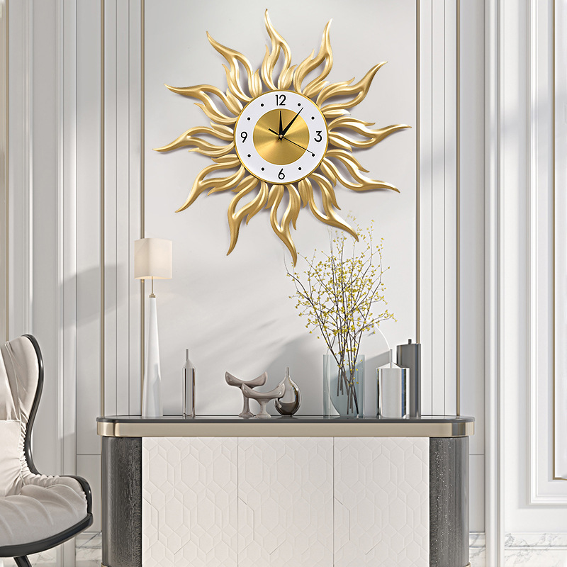 Nordic Gold Wall Clock Living  - đánh giá và giá Luxury Lifestyle Watches