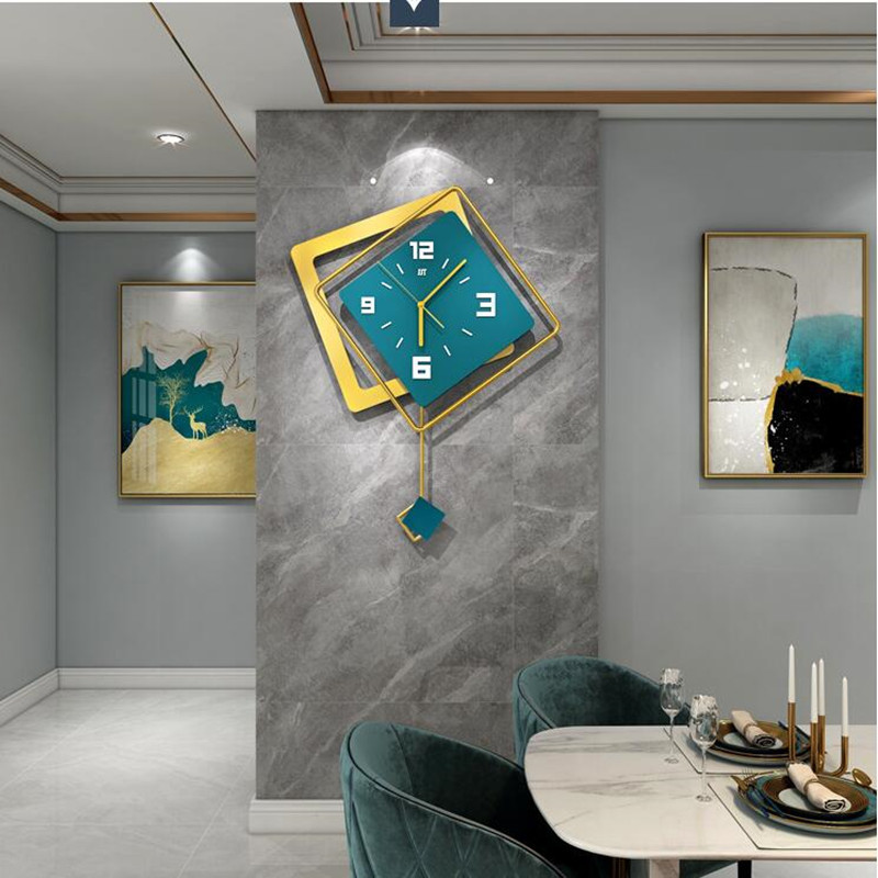 3D Nordic square Swing Wall Cl - đánh giá và giá Luxury Lifestyle Watches