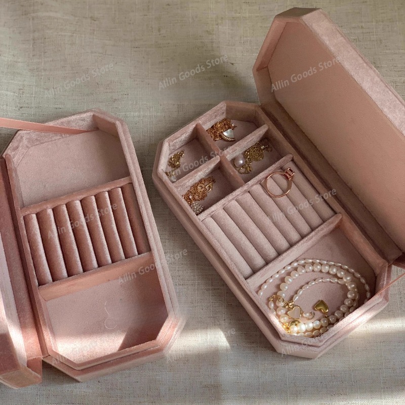 Velvet Rings Jewelry Box Luxur - đánh giá và giá Velvet Jewelry Box