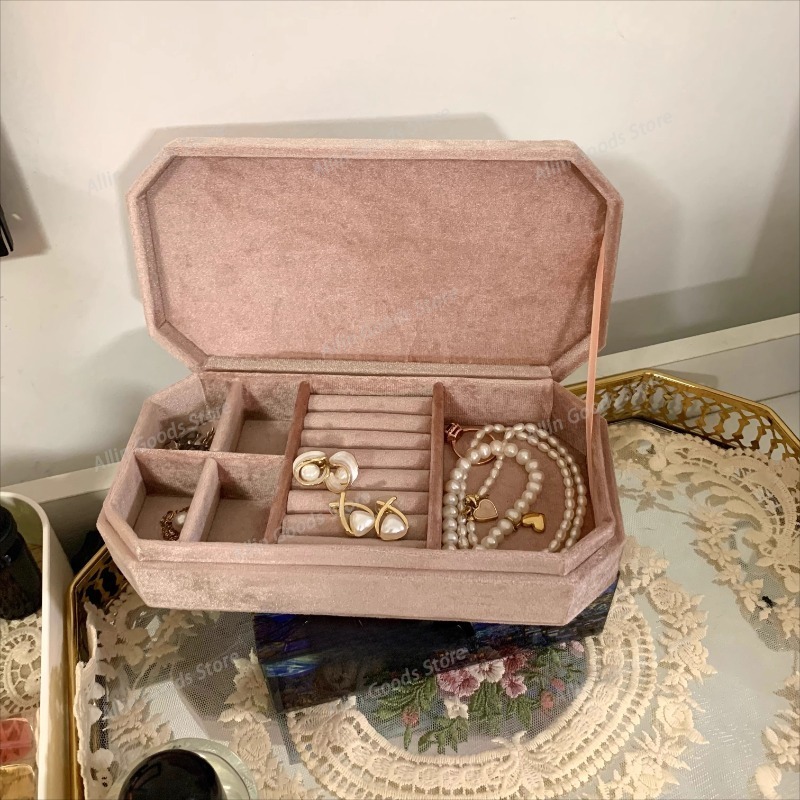 Velvet Rings Jewelry Box Luxur - đánh giá và giá Velvet Jewelry Box