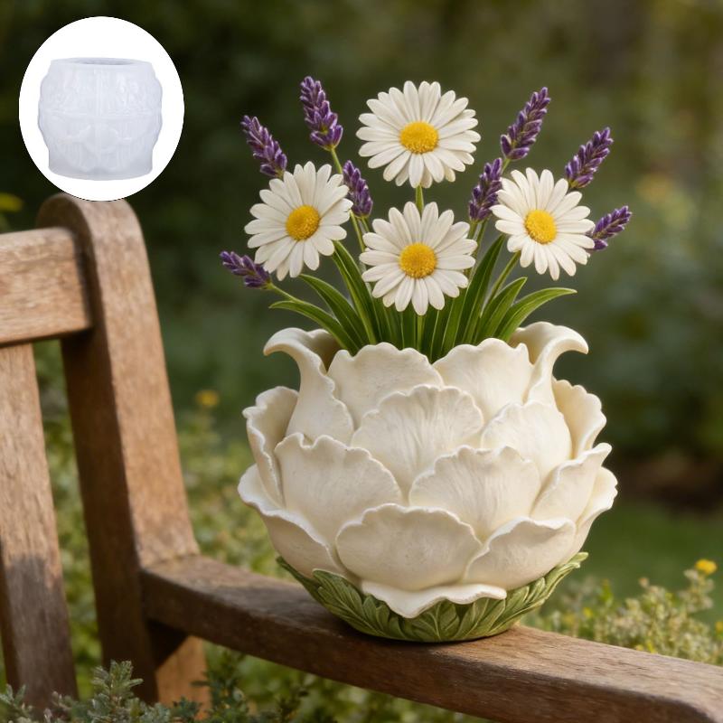 3D Handmade Peony Flower Pot S - đánh giá và giá Quiet Luxury Lifestyle