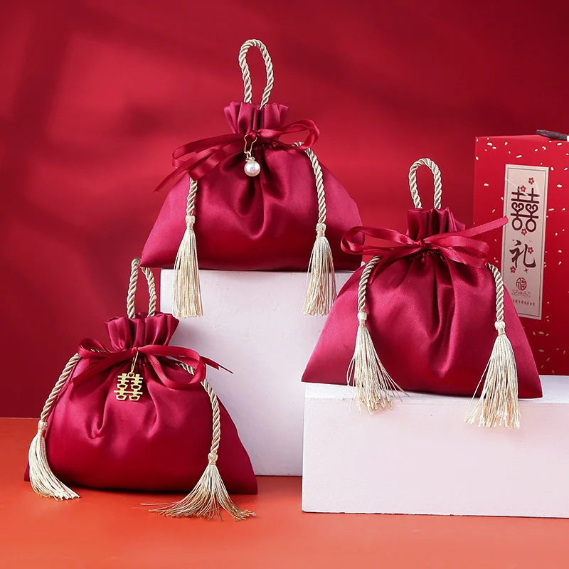 10PCS Luxury Packing Drawstrin - đánh giá và giá Velvet Jewelry Box