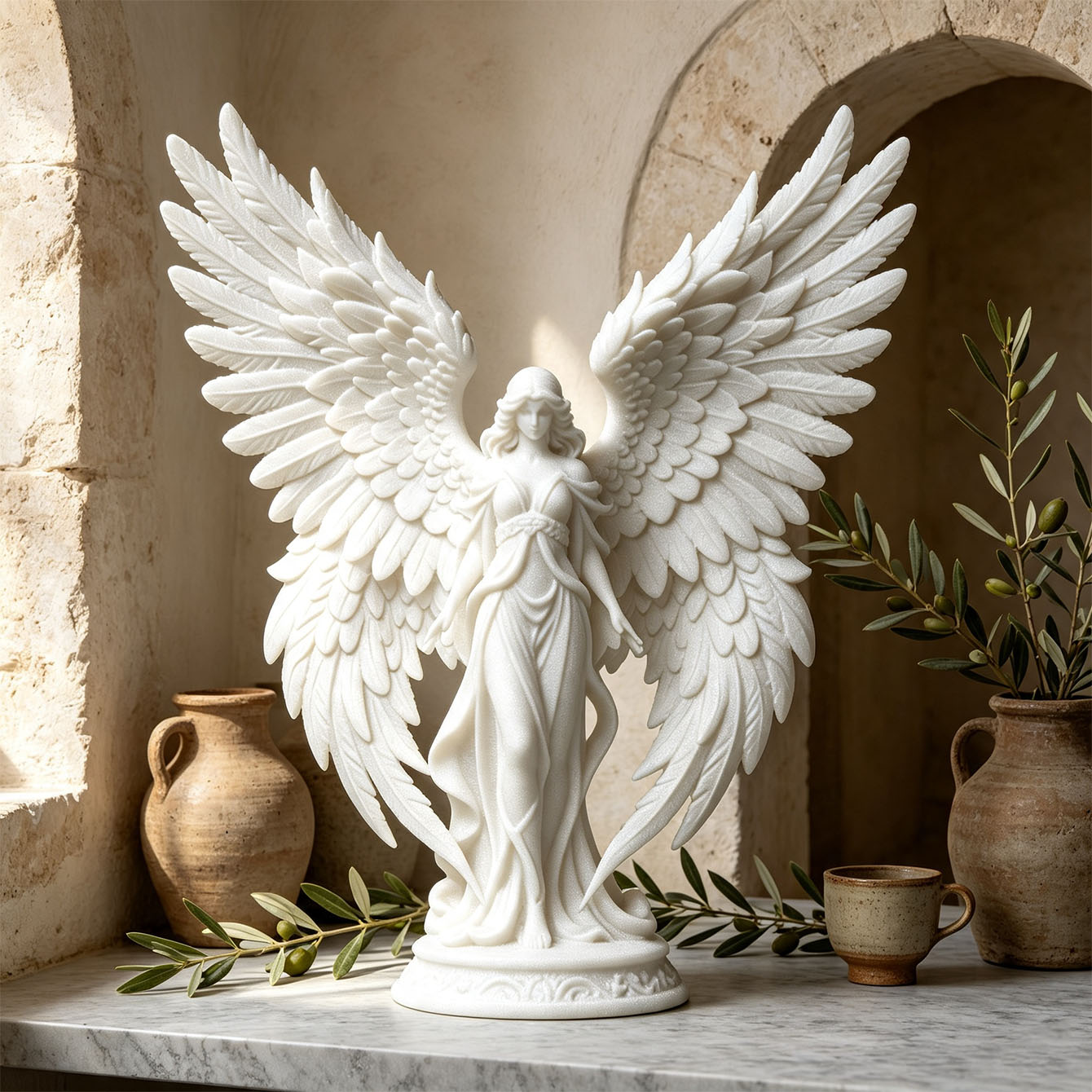 Light Luxury 3D Printed Angel  - đánh giá và giá Quiet Luxury Lifestyle